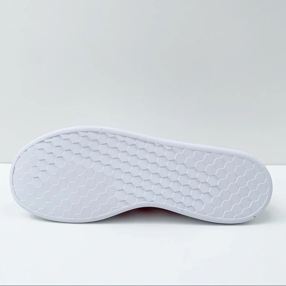 adidas GRAND COURT SHOES White/Glitter Pink - Picture 5 of 15